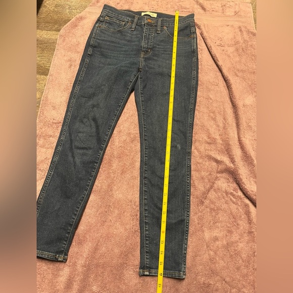 Madewell 10 high rise skinny Women's Blue Jeans - Picture 16 of 16